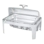 Chafing Dish - 1/1 GN - Couvercle à roulettes - 9 litres - acier inoxydable - G-Line 76554 €109.95 Chafing dish roll-top