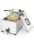 Friteuse Mastercook avec robinet de vidange - 8 l - inox 180 - H 34,5 X 51,5 X 30 CM - Hendi - H209202 H209202 €207.00 Friteuses 230 volts
