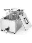 Friteuse Mastercook avec robinet de vidange - 8 l - inox 180 - H 34,5 X 51,5 X 30 CM - Hendi - H209202 H209202 €207.00 Friteuses 230 volts