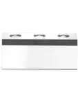 Présentoir à cornets de glace - Acier inoxydable - H 8,5 x 9,5 x 20 cm - Hendi - 755730 755730 €11.65 Articles sur les glaces