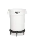 Poubelle à empattement - Gris - Ø 46,4 x H 16,8 CM - Polyéthylène - Rubbermaid - L644 L644 €96.99 Overige