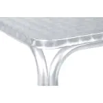 Table de terrasse - Empilable - Argent - H 74 x L 70 x P 70 CM - G-Line HW-75021 €61.95 Table de terrasse