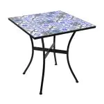 Table de terrasse Grèce - Céramique - Noire - H 72,5 x L 70 x P 70 cm - G-Line GL-155808 €99.95 Table de terrasse