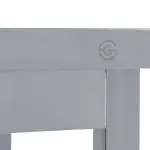 Table de rinçage pour restauration en acier inoxydable - démontable - 1 plateau à gauche - avec support de fond - G-Line RVS-M-00161 €349.00 Tables de rinçage en acier inoxydable