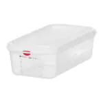 Boîte de stockage - 1/3 GN - 100 MM - Polypropylène - Hendi H873236 €9.40 Boîtes de rangement GN