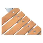 Chaise de terrasse Solide - Accoudoir - Argenté - Fonte - G-Line HW-03221 €99.95 Chaises de terrasse