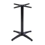 Pied de table - Roma - 4 pieds - Noir - Fonte - G-Line HW-43034 €44.95 Pieds de tables de restauration