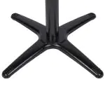 Pied de table - Roma - 4 pieds - Noir - Fonte - G-Line HW-43034 €44.95 Pieds de tables de restauration
