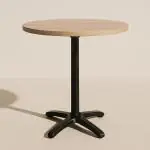 Pied de table - Roma - 4 pieds - Noir - Fonte - G-Line HW-43034 €44.95 Pieds de tables de restauration