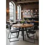Pied de table / Pied de table - Noir - Acier - G-Line HW-51881 €79.95 Pieds de tables de restauration