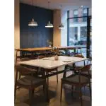 Pied de table / Pied de table - Double - Noir - Acier - G-Line HW-51882 €99.95 Pieds de tables de restauration
