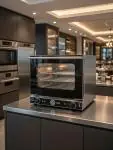 Four à convection Compact - Noir - Acier inoxydable - 230 V - G-Line HW-26571 €349.00 Fours à air chaud
