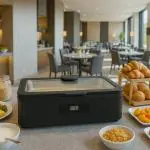 Chafing dish - 1/1 GN - Électrique - Numérique - Noir - 600 W - 230 V - G-Line HW-149963 €129.00 Chafing dish électrique