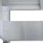 Table de restauration en acier inoxydable - Avec étagères - Démontable - G-Line RVS-M-00171 €179.00 Table de travail en acier inoxydable