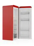 Réfrigérateur rétro - 1 porte - Compartiment congélateur - Modèle vertical - 194 + 24 litres - Rouge - G-Line HW-139394 €383.03 Armoire réfrigéro-congélatrice pour la restauration