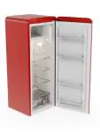 Réfrigérateur rétro - 1 porte - Compartiment congélateur - Modèle vertical - 194 + 24 litres - Rouge - G-Line HW-139394 €383.03 Armoire réfrigéro-congélatrice pour la restauration