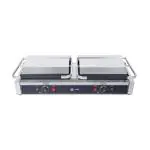 Grille de contact - Double - Lisse / ondulée - inox - 2 x 230V - G-Line HW-147676 €279.00 Gril électrique