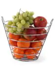 Corbeille à fruits - Chromée - H 20,5 X 21,5 CM - Hendi - 426418 426418 €7.61 Panier orange