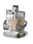 Menage - inox 180 - H 11,5 X 9 X 9 CM - Hendi - 465325 465325 €5.75 Sel et poivre