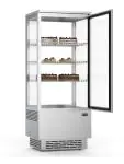 Vitrine réfrigérée - 1 porte - éclairage LED - 78 litres - inox - 230V - G-Line HW-058047 €599.00 Vitrine réfrigérée