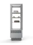 Vitrine réfrigérée - 1 porte - éclairage LED - 78 litres - inox - 230V - G-Line HW-058047 €599.00 Vitrine réfrigérée