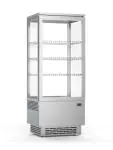 Vitrine réfrigérée - 1 porte - éclairage LED - 78 litres - inox - 230V - G-Line HW-058047 €599.00 Vitrine réfrigérée