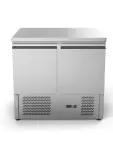 Etabli réfrigéré - 2 portes - 240 litres - inox - 230V - H 88 x L 90 x P 70 CM - G-Line HW-26273 €509.00 Établis réfrigérés