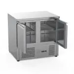 Etabli réfrigéré - 2 portes - 240 litres - inox - 230V - H 88 x L 90 x P 70 CM - G-Line HW-26273 €509.00 Établis réfrigérés