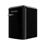 Réfrigérateur rétro - 1 porte - Modèle de table - 120 litres - Noir - 230 V - G-Line HW-139383 €214.13 Réfrigérateur de table
