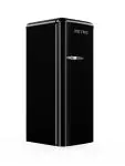 Réfrigérateur rétro - 1 porte - Compartiment congélateur - Modèle vertical - 194 + 24 litres - Noir - G-Line HW-139392 €383.03 Armoire réfrigéro-congélatrice pour la restauration