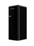 Réfrigérateur rétro - 1 porte - Compartiment congélateur - Modèle vertical - 194 + 24 litres - Noir - G-Line HW-139392 €383.03 Armoire réfrigéro-congélatrice pour la restauration