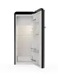 Réfrigérateur rétro - 1 porte - Compartiment congélateur - Modèle vertical - 194 + 24 litres - Noir - G-Line HW-139392 €383.03 Armoire réfrigéro-congélatrice pour la restauration