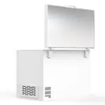 Congélateur coffre - Couvercle en acier inoxydable - 282 litres - Blanc - 230 V - G-Line HW-140746 €399.00 Congélateur