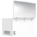 Congélateur coffre - Couvercle en acier inoxydable - 488 litres - Blanc - 230 V - G-Line HW-140747 €549.00 Congélateur