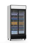 Réfrigérateur - 800 litres - 2 portes - porte vitrée - ventilé - argent - G-Line HW-FC-LS88BH €899.00 Vitrine à boisson