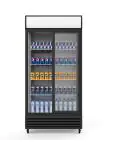 Réfrigérateur - 800 litres - 2 portes - porte vitrée - ventilé - argent - G-Line HW-FC-LS88BH €899.00 Vitrine à boisson