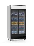 Réfrigérateur - 800 litres - 2 portes - porte vitrée - ventilé - argent - G-Line HW-FC-LS88BH €899.00 Vitrine à boisson
