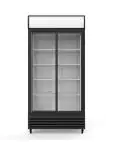 Réfrigérateur - 800 litres - 2 portes - porte vitrée - ventilé - argent - G-Line HW-FC-LS88BH €899.00 Vitrine à boisson
