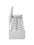 Vitrine réfrigérée - 8 x 1/3 GN - Dessus inox - 230V - L 180 CM - G-Line 26381 €399.00 Vitrine avec couvercle en acier inoxydable