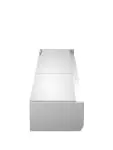 Vitrine réfrigérée - 8 x 1/3 GN - Dessus inox - 230V - L 180 CM - G-Line 26381 €399.00 Vitrine avec couvercle en acier inoxydable