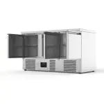 Etabli réfrigéré - 3 portes - inox - G-Line GL-161640 €899.00 Établis réfrigérés
