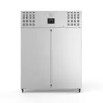 Congélateur - 2 portes - 2/1 GN - Sur roulettes - 1400 litres - Acier inoxydable - G-Line GL-161620 €1,899.00 Armoire negative