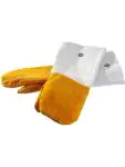 Moufles BBQ - Résistantes à la chaleur jusqu'à 100°C - Cuir - Hendi 556658 €24.95 Gants de four