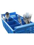 Panier de transport de couverts - 8 boîtes - Bleu - Plastique - Hendi - 871102 871102 €14.50 Paniers généraux pour lave-vaisselle