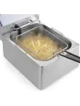 Friteuse Blue Line - 4L - inox 180 - H 30 X 38 X 21.7 CM - Hendi - 205808 205808 €97.50 Friteuses 230 volts
