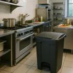 Poubelle - 87 litres - Noir - Plastique - G-Line 31669 €41.95 Poubelles