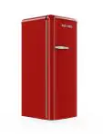 Réfrigérateur rétro - 1 porte - Compartiment congélateur - Modèle vertical - 194 + 24 litres - Rouge - G-Line HW-139394 €383.03 Armoire réfrigéro-congélatrice pour la restauration
