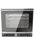 Four à convection Compact - Noir - Acier inoxydable - 230 V - G-Line HW-26571 €349.00 Fours à air chaud