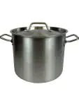 Casserole en acier inoxydable - Haute - Ø 28 x 28 cm (H) - 17 litres - G-Line HW-139512 €59.00 Poêle de cuisson