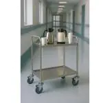 Chariot de service en acier inoxydable - 2 plateaux - Démontable - G-Line HW-222 €79.00 Chariots de service